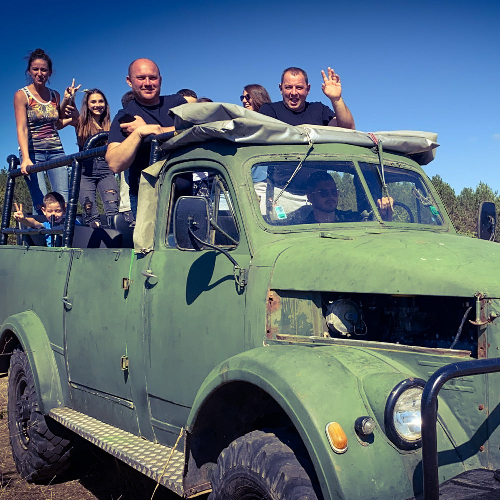 Exclusive tour with a specially modified gaz - 63 off-road bus. Veliko Tarnovo and Arbanassi