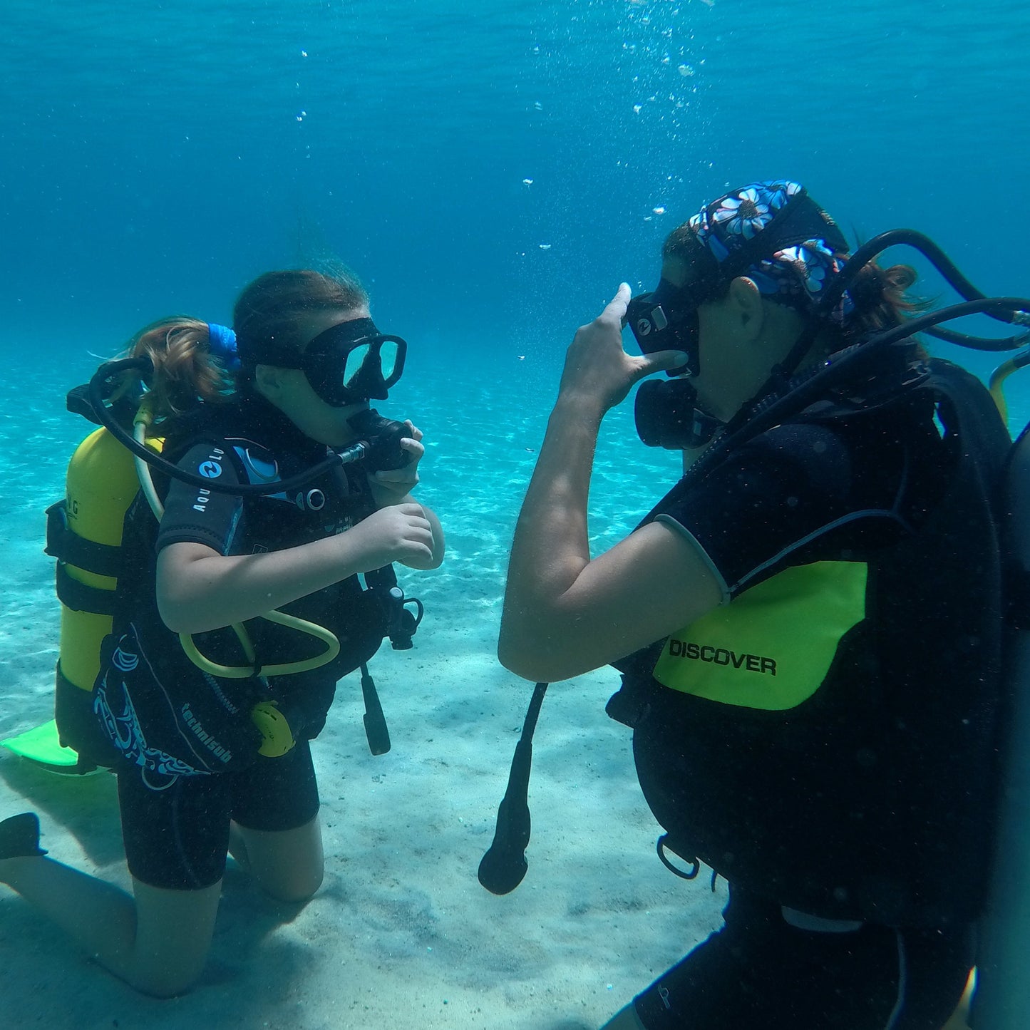 Diving four-day course in Greece. Discover a new underwater world