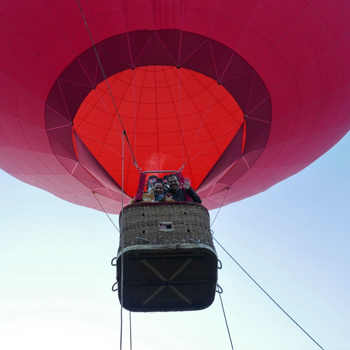 Panoramic balloon rise in the heart of Sofia