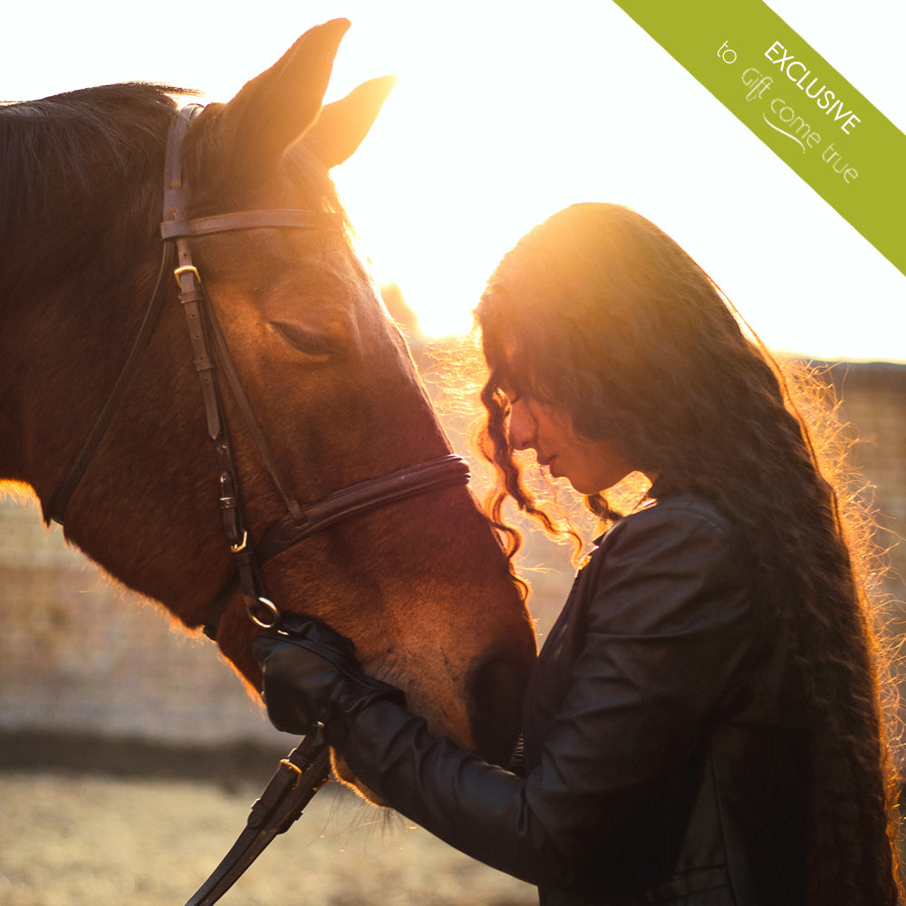 A movie-like date. The romance of the Wild West