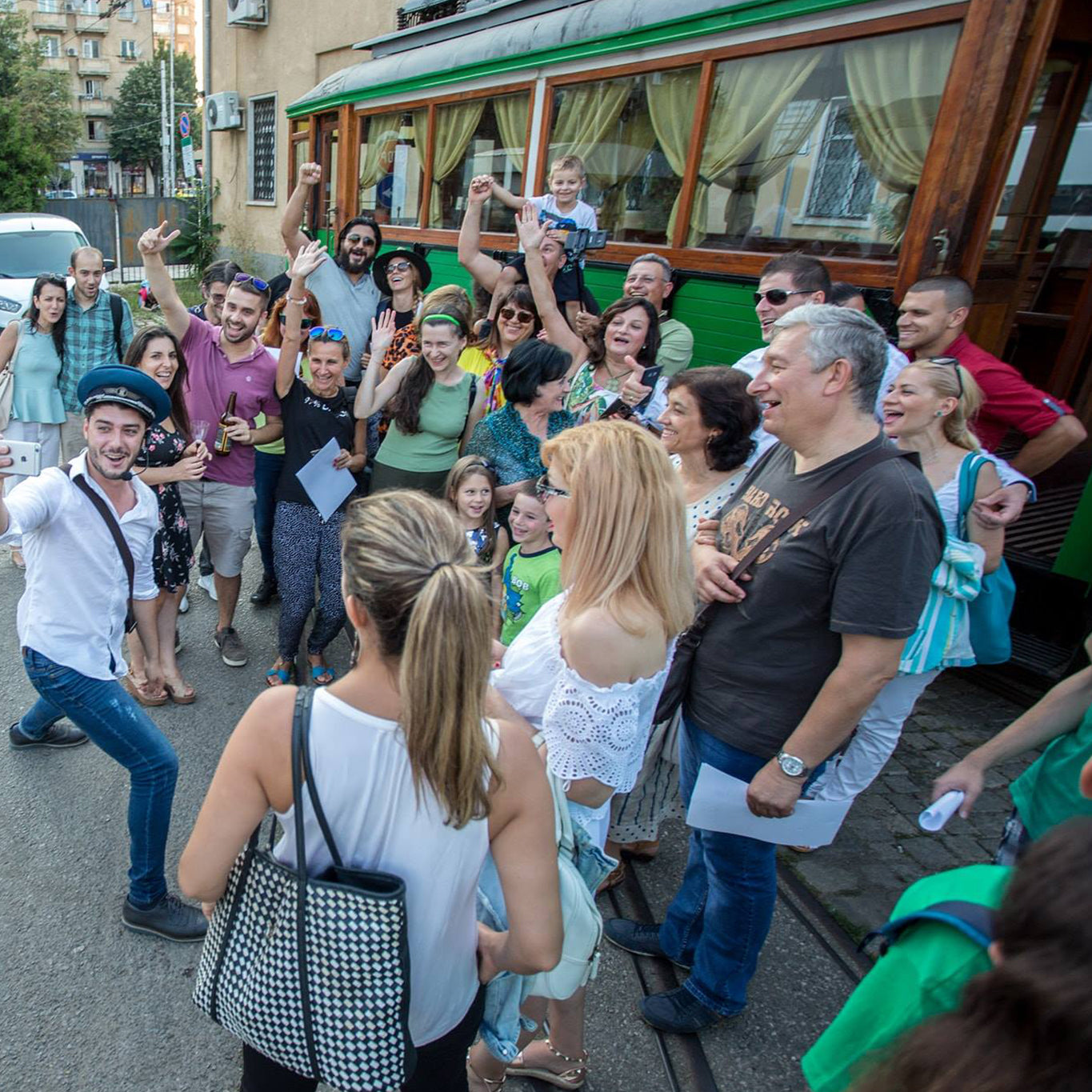 "Go back in time" to the beginning of the 20th century by tram. Private party for up to 20 people. Sofia