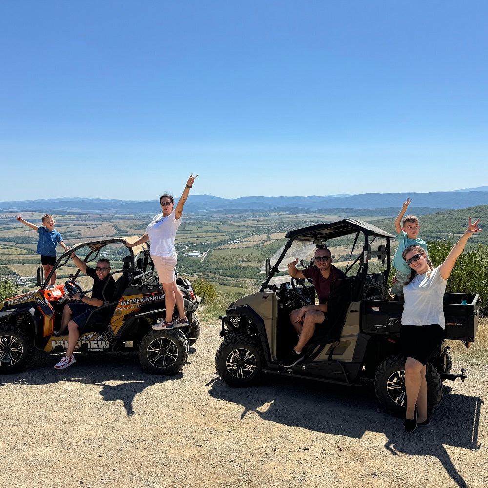 Off-road adventure with touring class buggies up to 800cc. Veliko tarnovo and Arbanasi