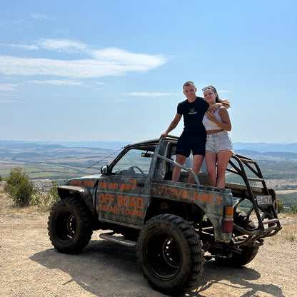 Off-road driving of modified Daihatsu Jeep! Veliko Tarnovo and Arbanassi