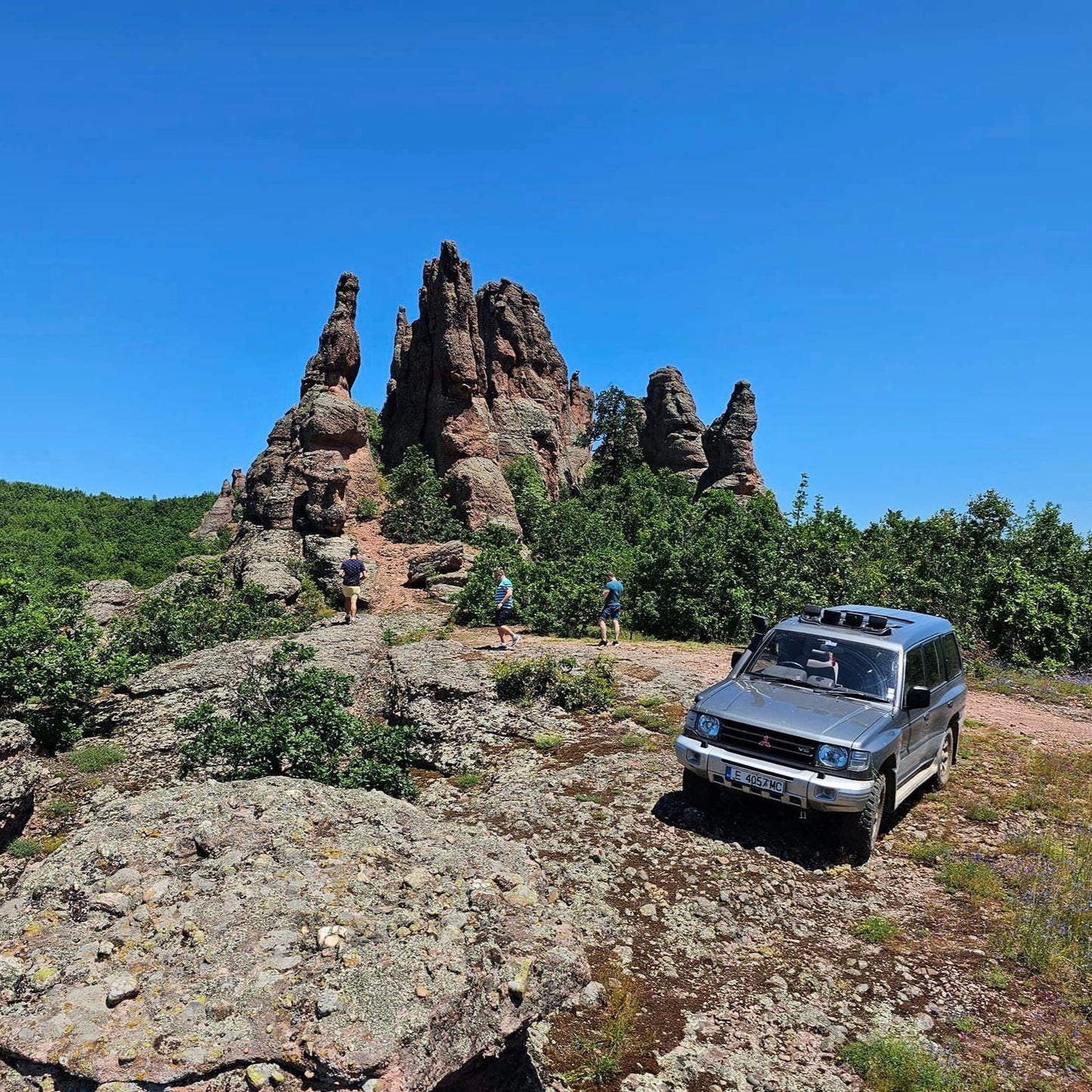 Jeep ride among the Belogradchik rocks