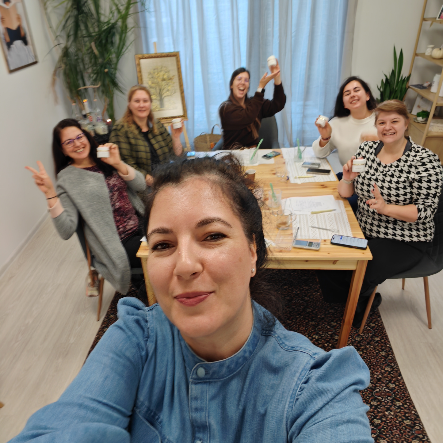 Cosmetic workshop for personal face cream