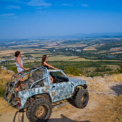 Off-road driving of modified Daihatsu Jeep! Veliko Tarnovo and Arbanassi