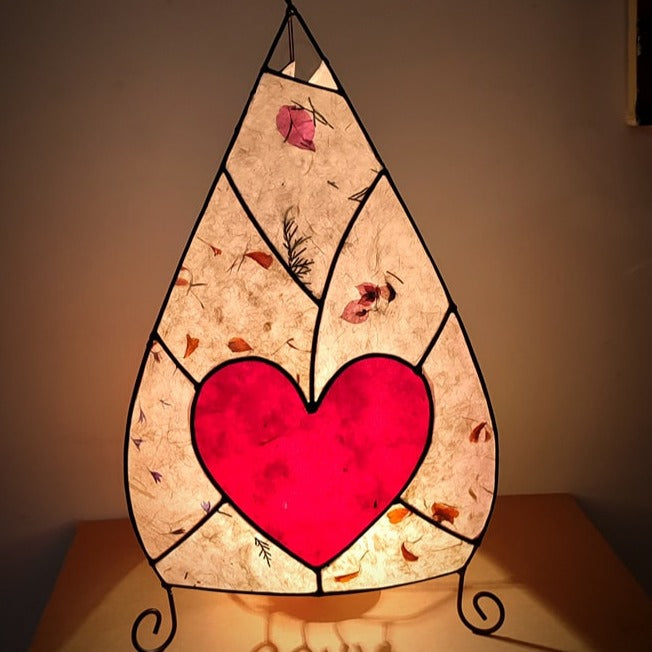 Craft a ray of light. Create a lamp of your own design.