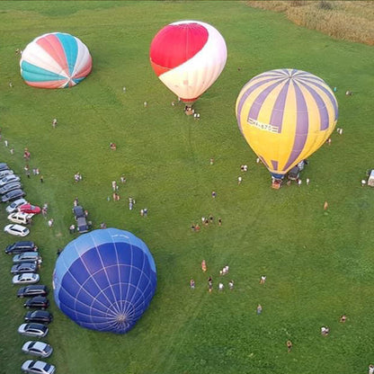 DELUXE 30min balloon free flight, 4K filming + a bottle sparkling wine