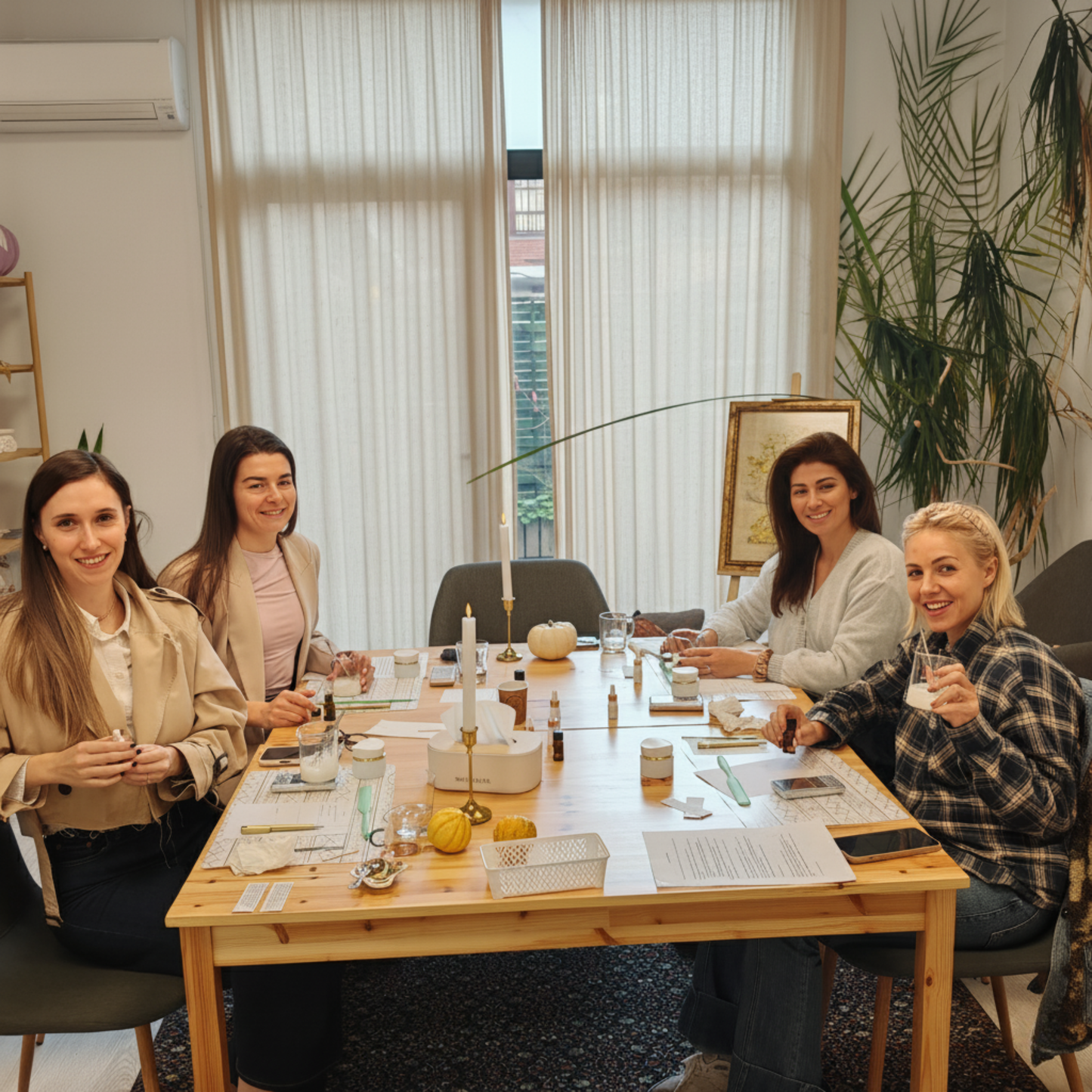 Cosmetic workshop for personal face cream