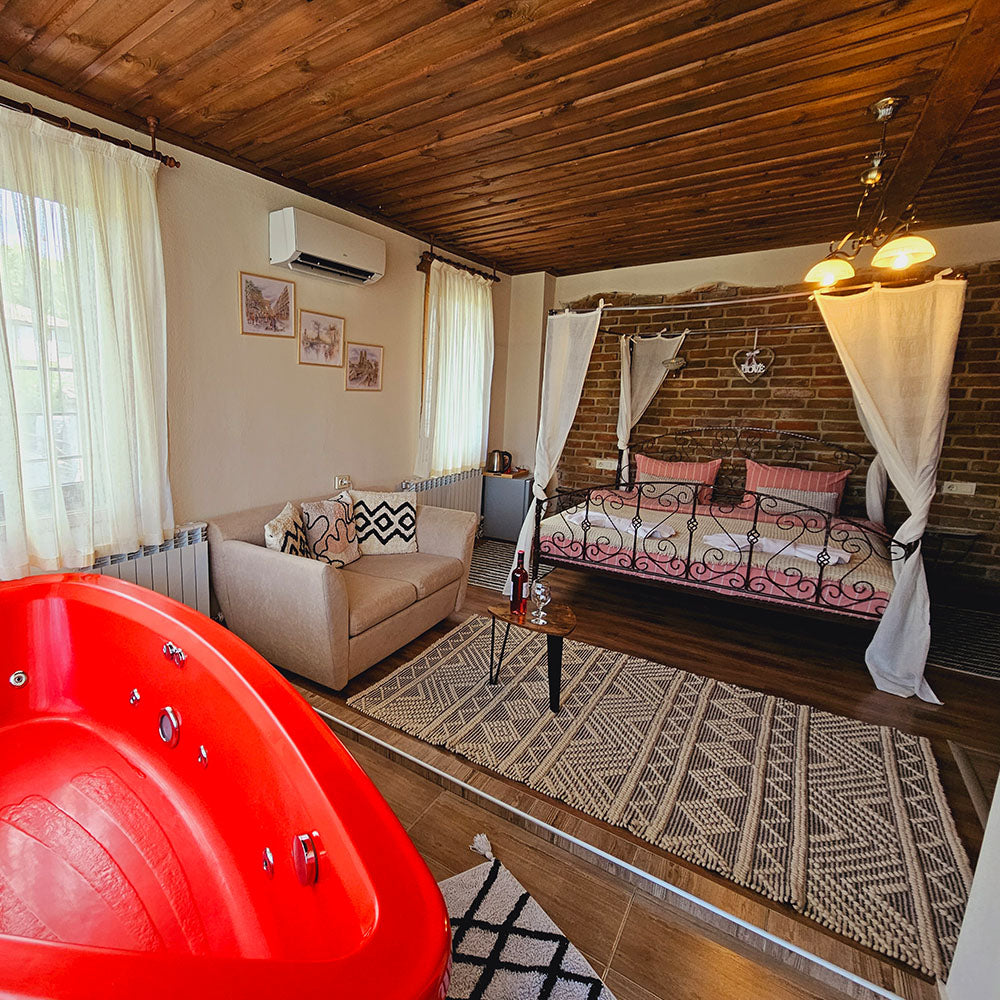 Weekday escape for two in Leshten