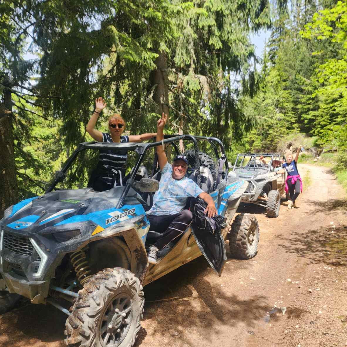 Mountain buggy adventure for two or friends. Smolyan