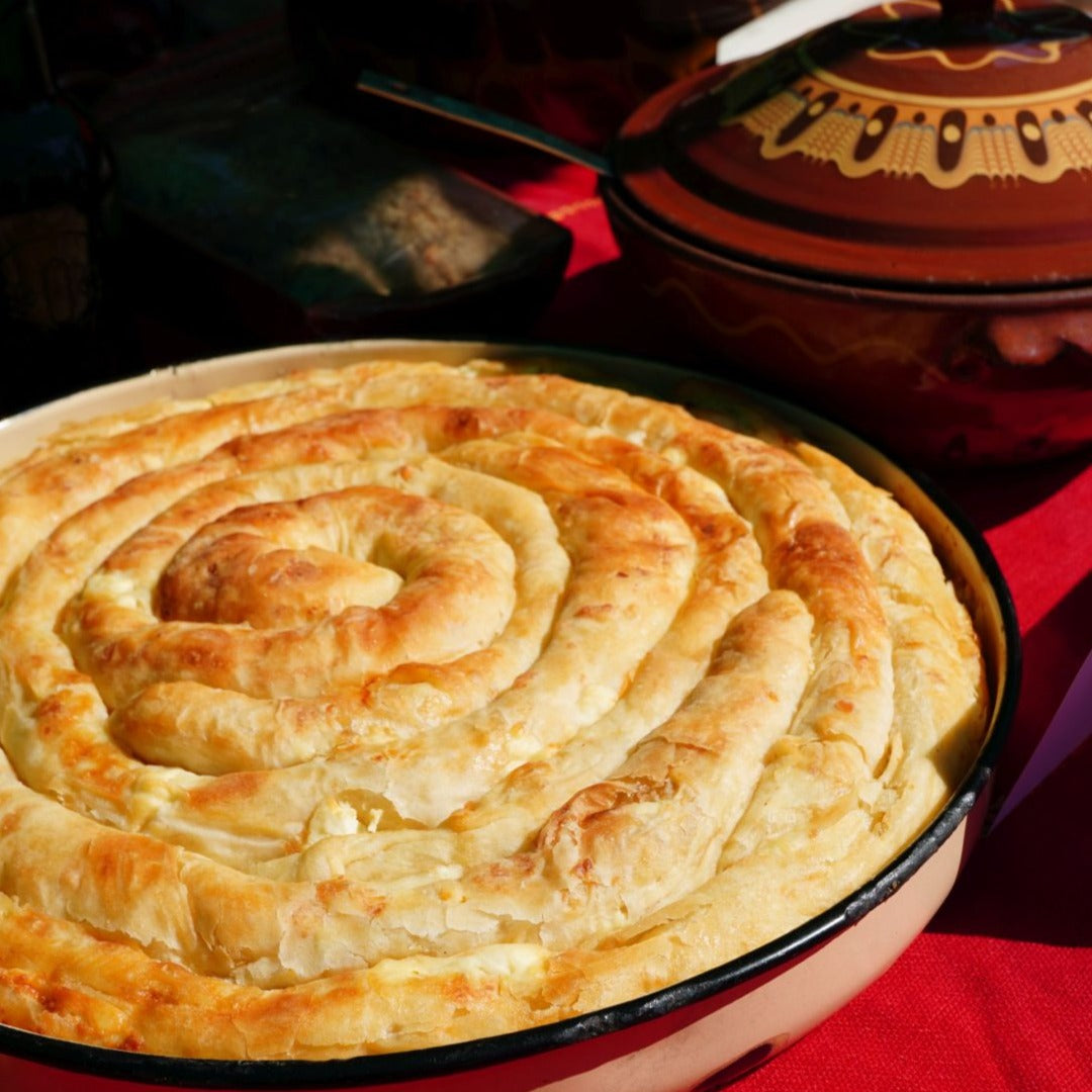 Banitsa culinary workshop and boza tasting for two. Razhdavitsa