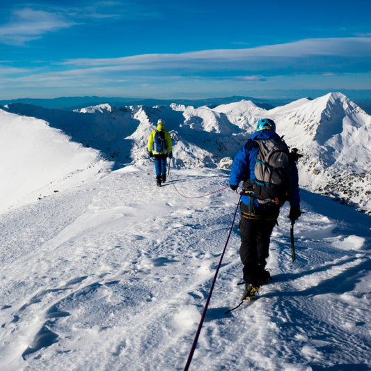 Winter alpinism for beginners. Northern ridge of Todorka