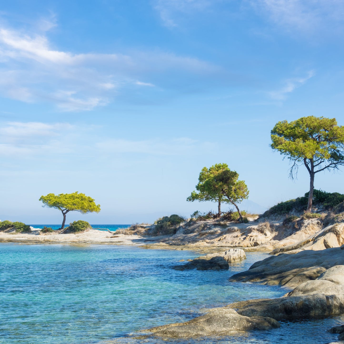 Half-day kayak tour in the crystal waters around Vourvourou and Diaporos island. Greece