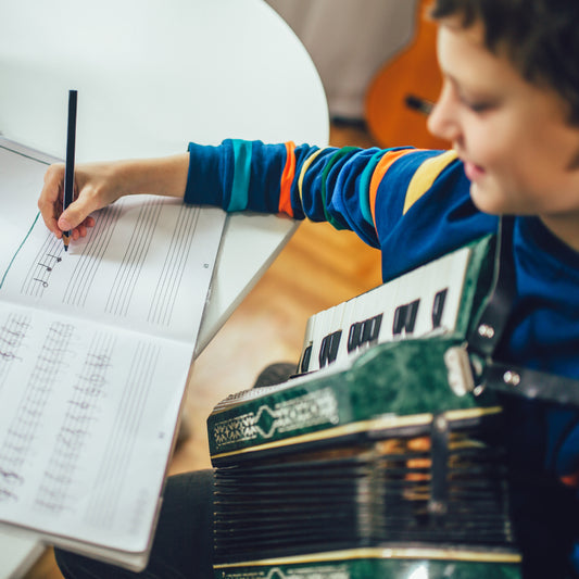 Accordion and piano music lessons