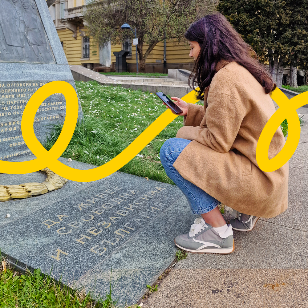 Team journey through Sofia’s past. A city quest