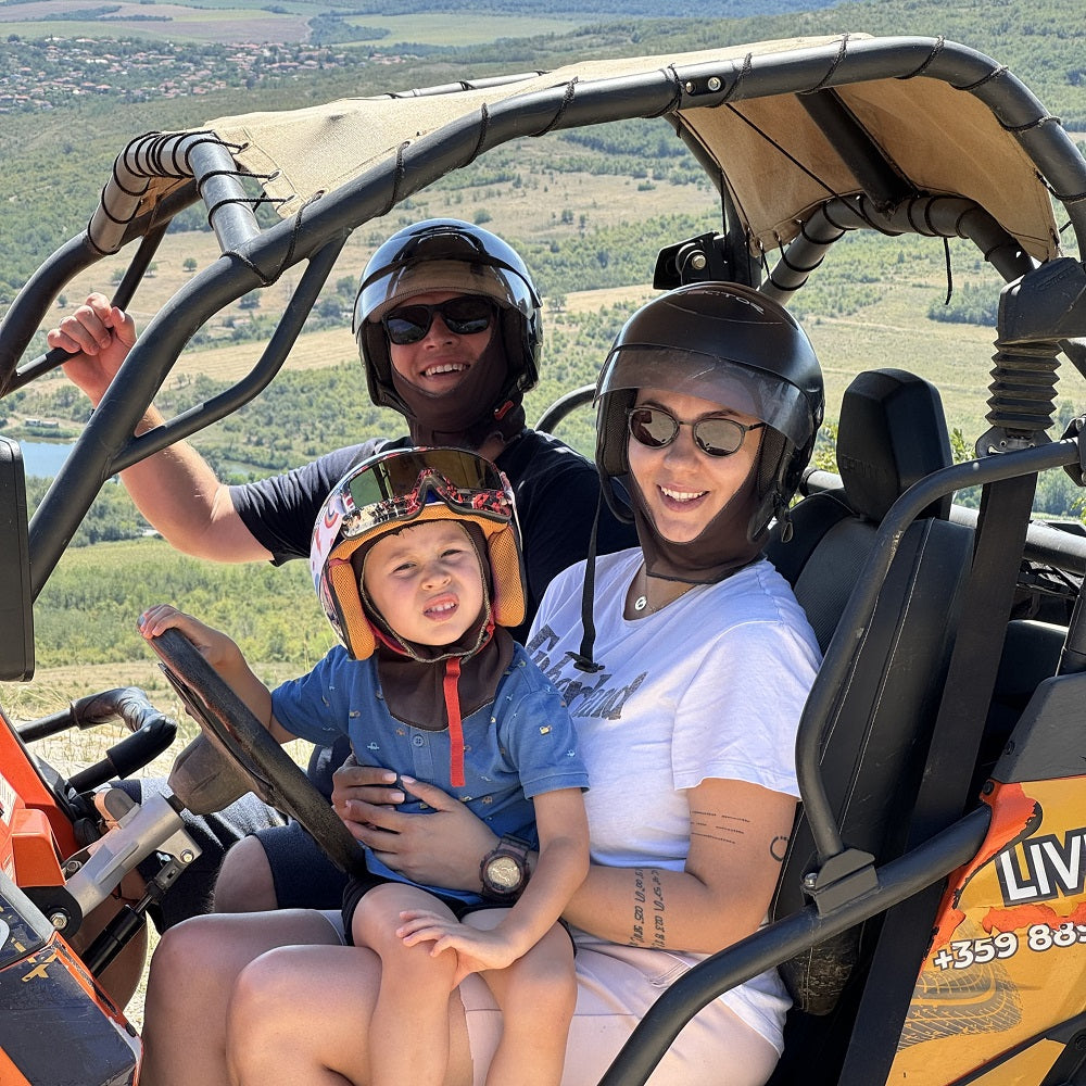 Off-road adventure with touring class buggies up to 800cc. Veliko tarnovo and Arbanasi