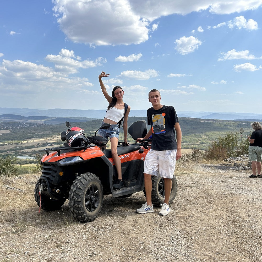 Off-road adventure with CF Moto UP 500cc. Veliko Tarnovo and ...