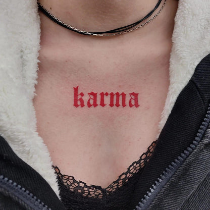 Voucher for a personalized tattoo