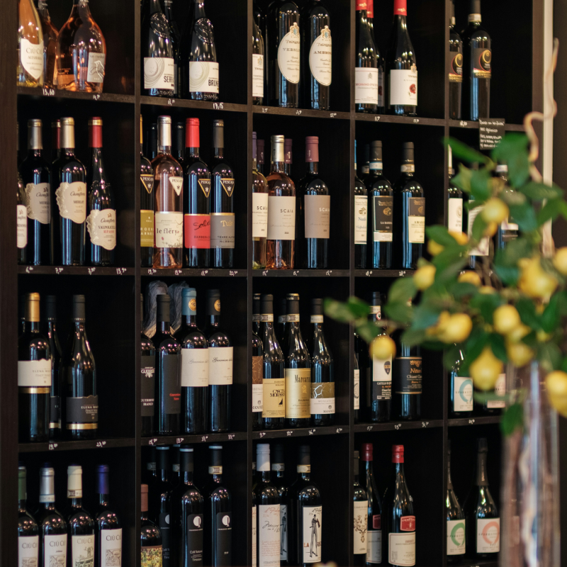 A surprise tasting of five different wines. Sofia 