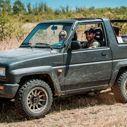 Offroad adventure with jeep. Veliko Tarnovo and Arbanassi