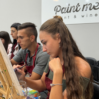 Painting and prosecco in Sofia – An art experience with a professional artist