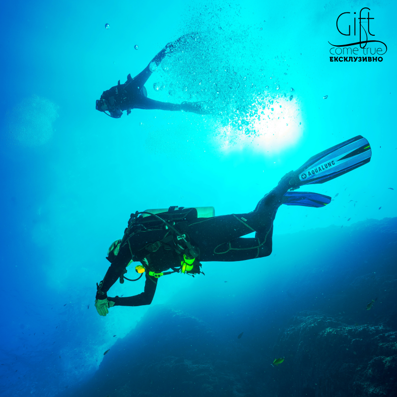 An underwater adventure! Diving lesson! Sozopol