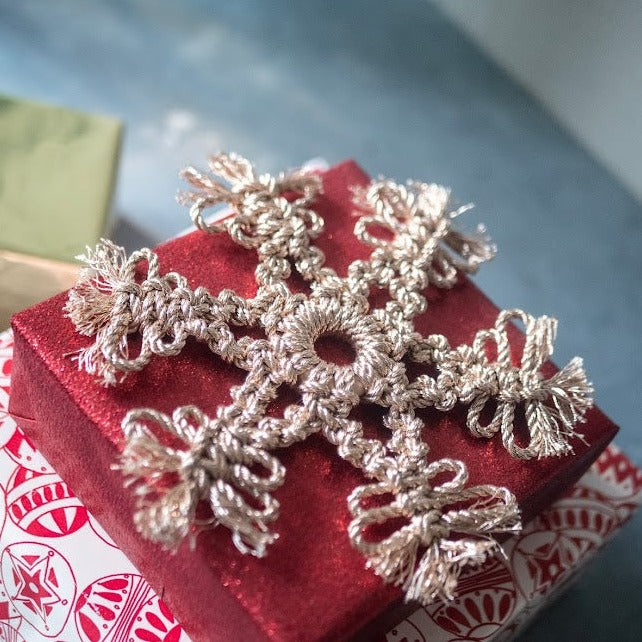 Macrame Christmas ornaments