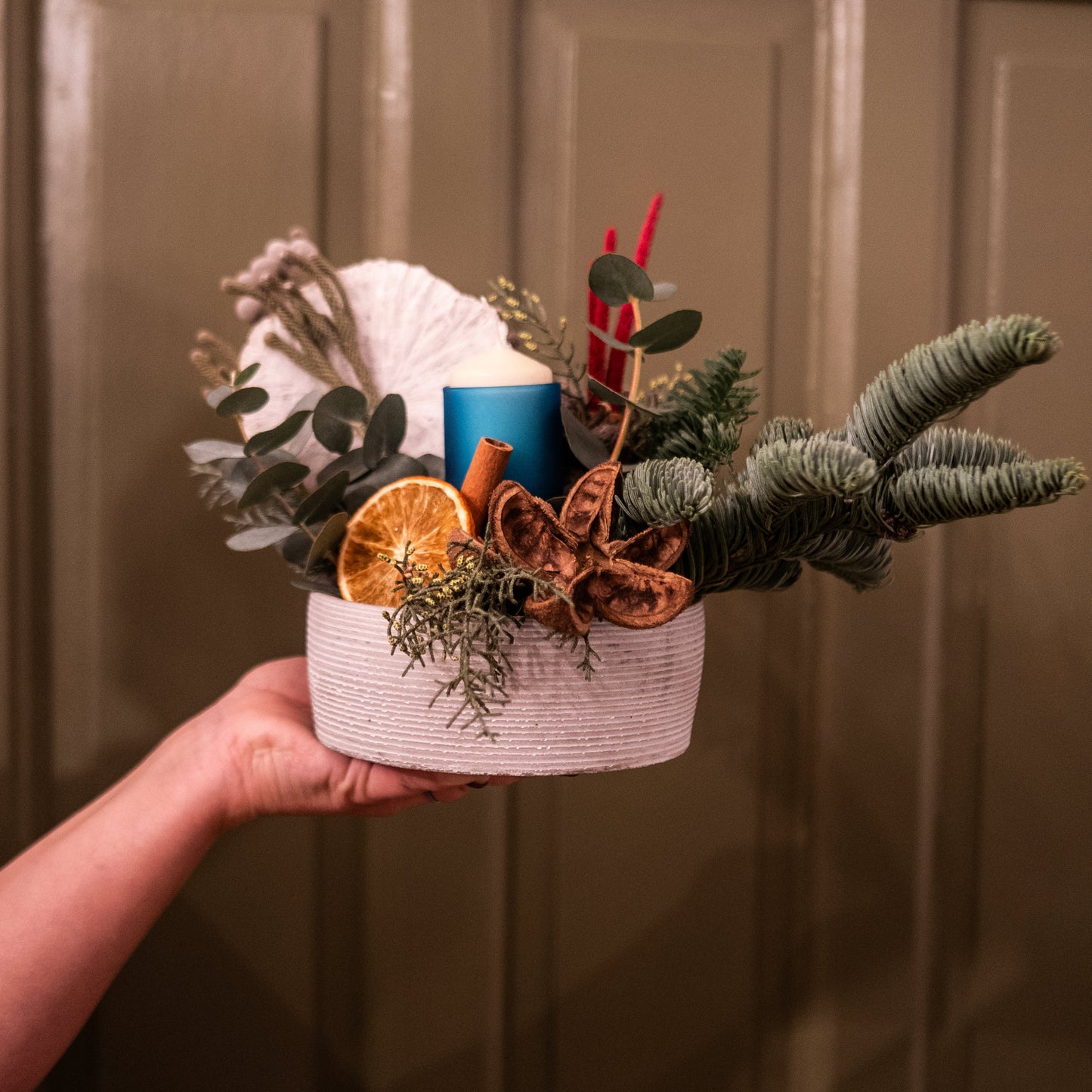 Advent Christmas Candleholder