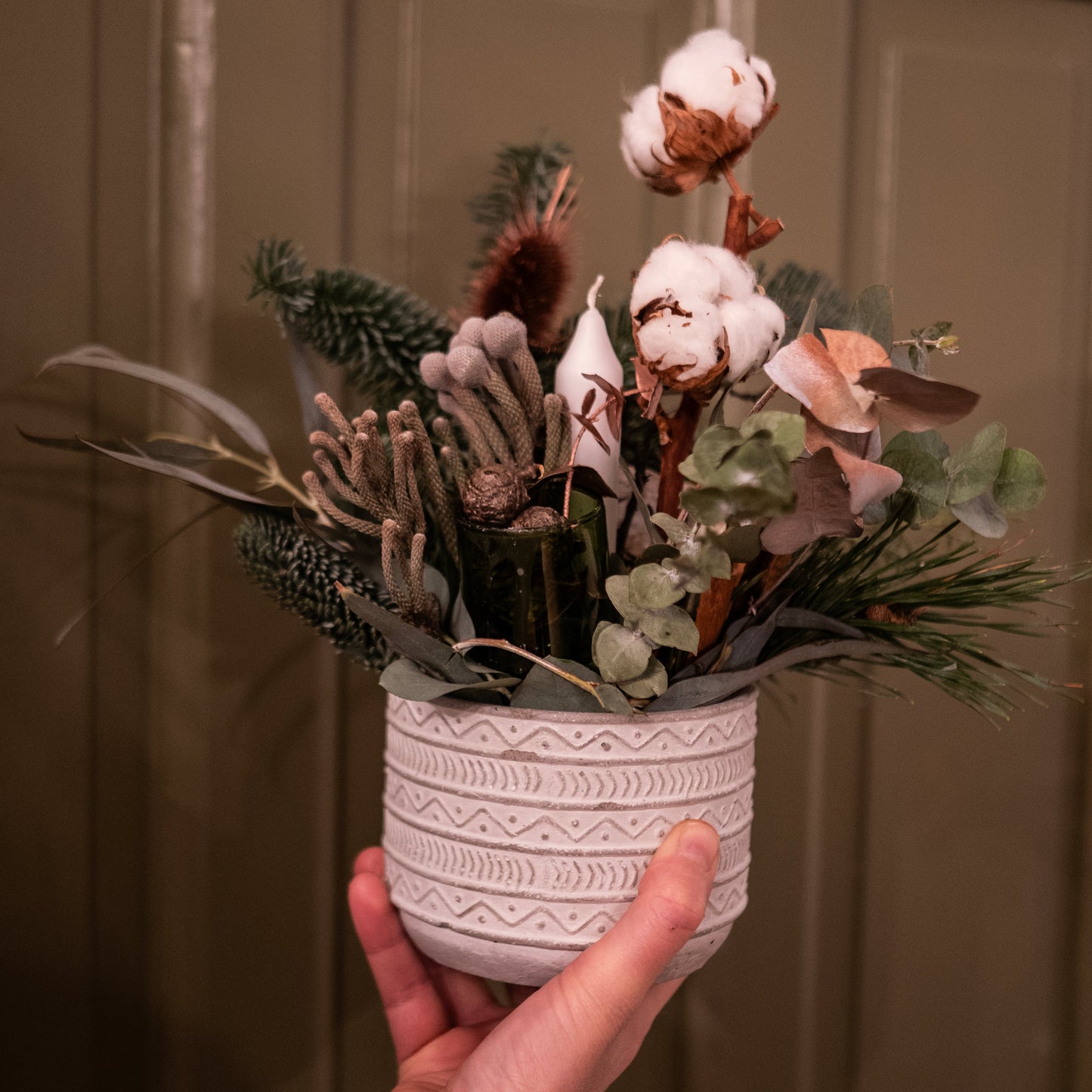 Advent Christmas Candleholder