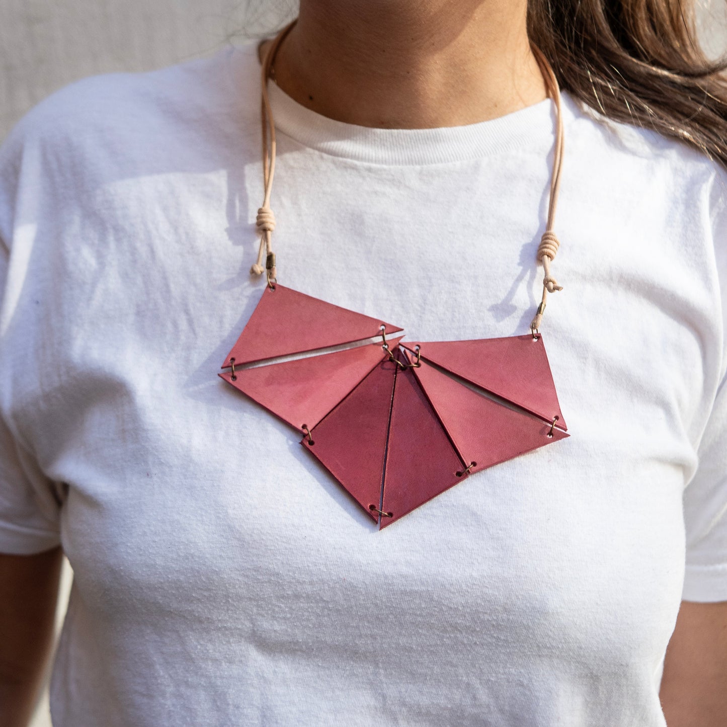 Trendy Leather Necklace