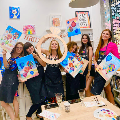 Private art party for children and adults