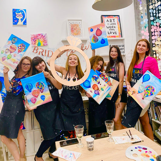 Private art party for children and adults