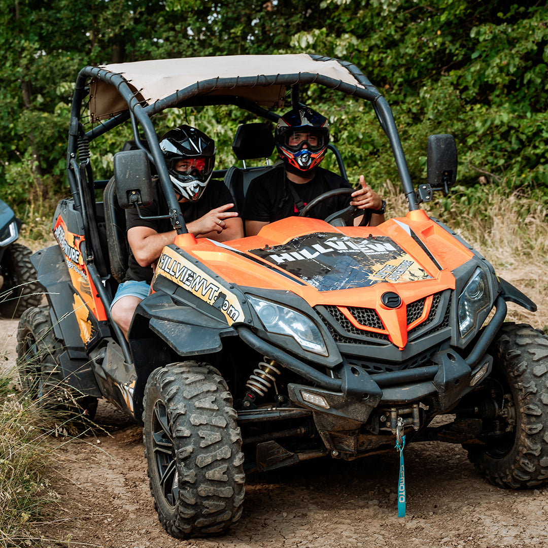 Off-road buggy ride for two with a high-end buggy. Plovdiv