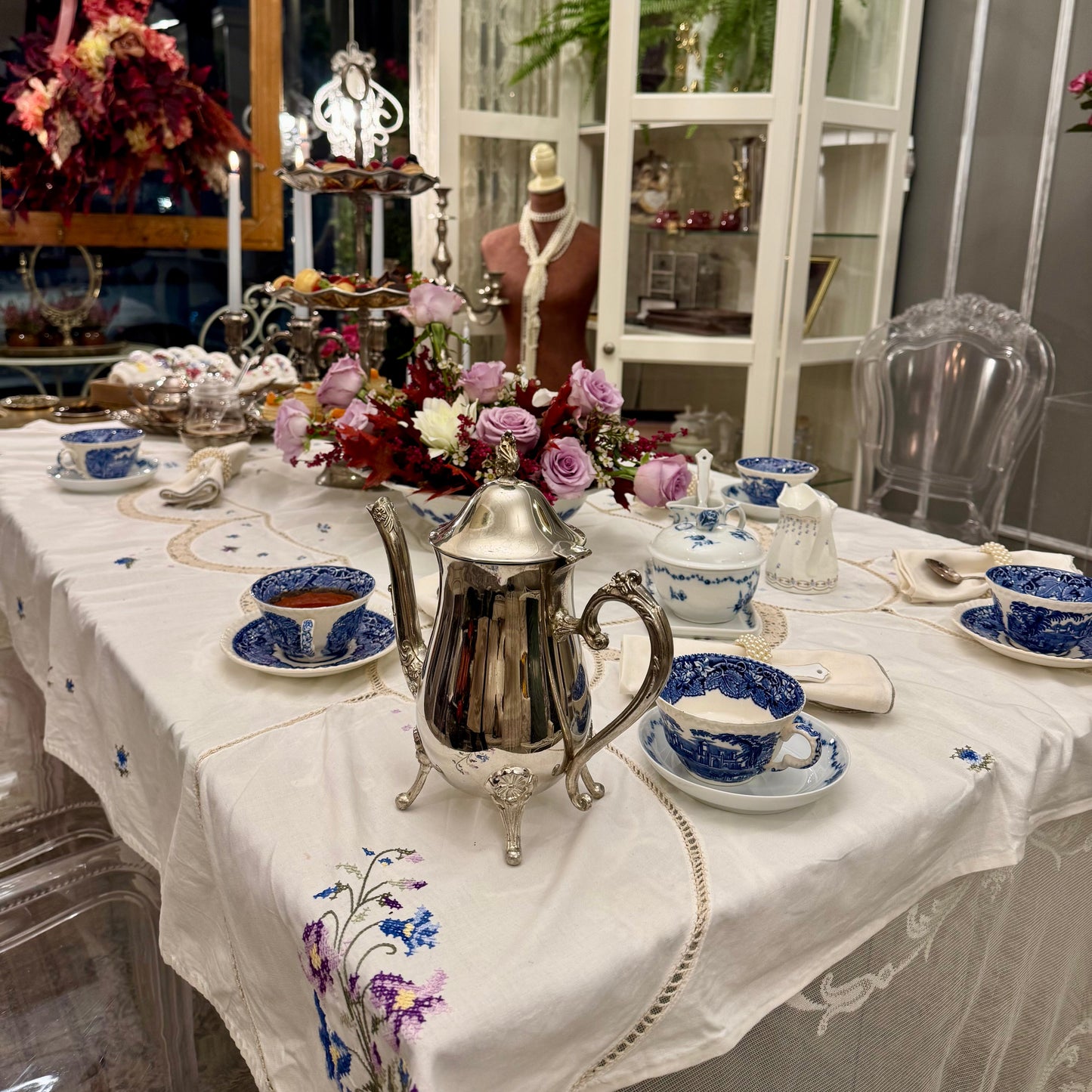 A high tea afternoon ceremony
