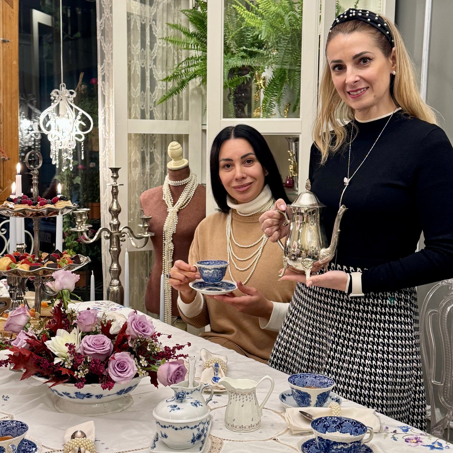 A high tea afternoon ceremony