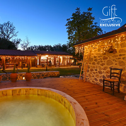 SPA retreat in Etno Luks for two. Tranquility, wellness and delicious food in Macedonia