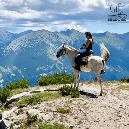 Horse riding in Rila. Galloping to happiness. Rancho Rila