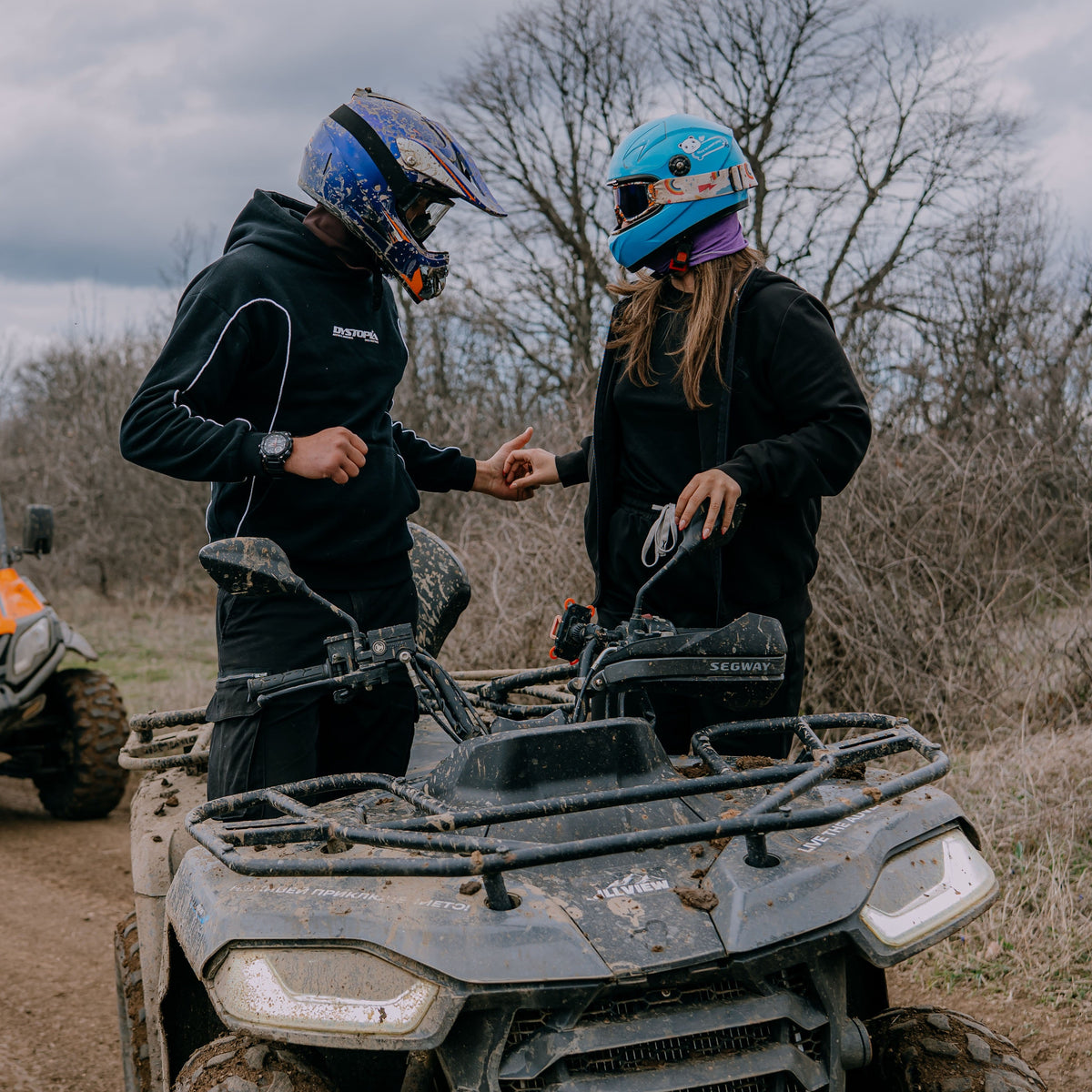 An offroad adventure for two and picnic in the vineyards around Plovdiv