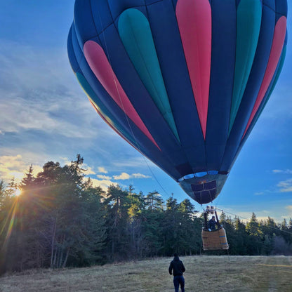 Panoramic balloon ascent in Borovets