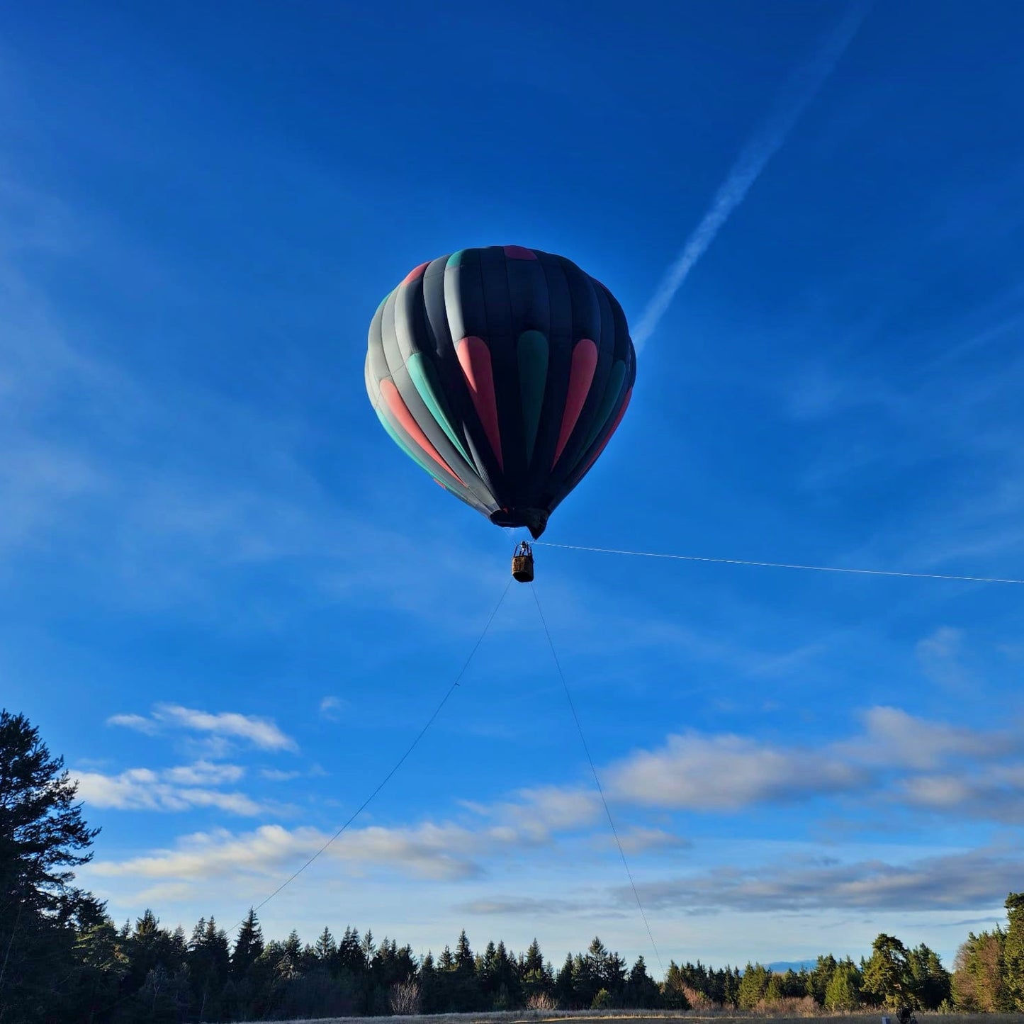 Panoramic balloon ascent in Borovets