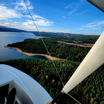 Air and water adventure. Hop on a flying boat over Iskar dam