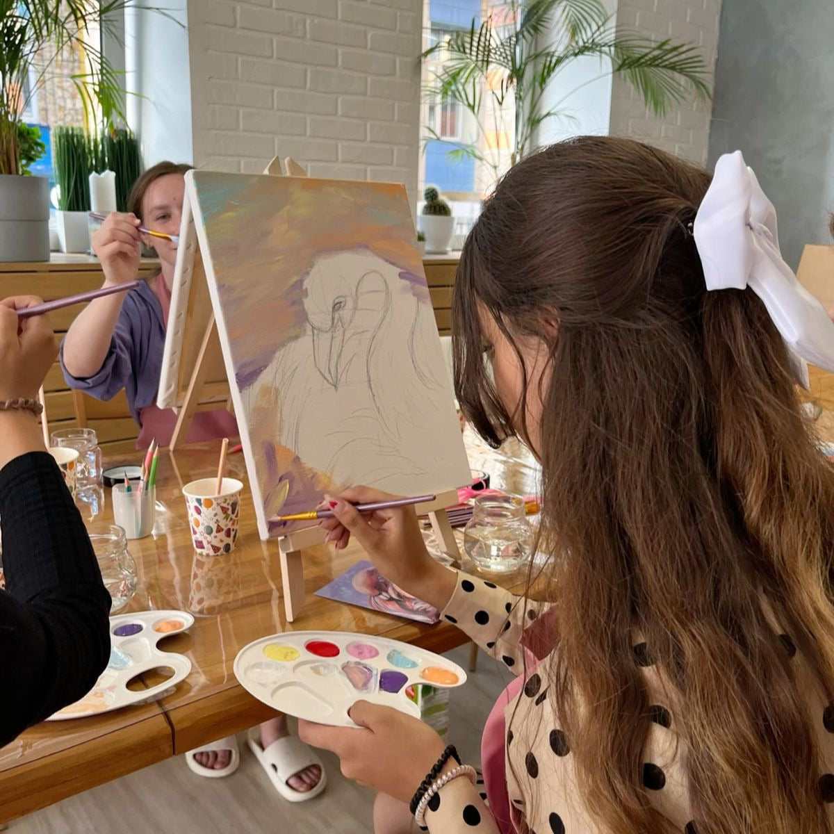 Workshop for canvas or glass painting in the heart of Plovdiv