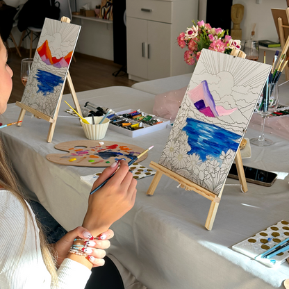 Workshop for canvas or glass painting in the heart of Plovdiv