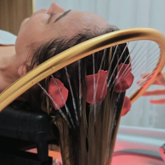 Escape the stress with a head spa and detox ritual