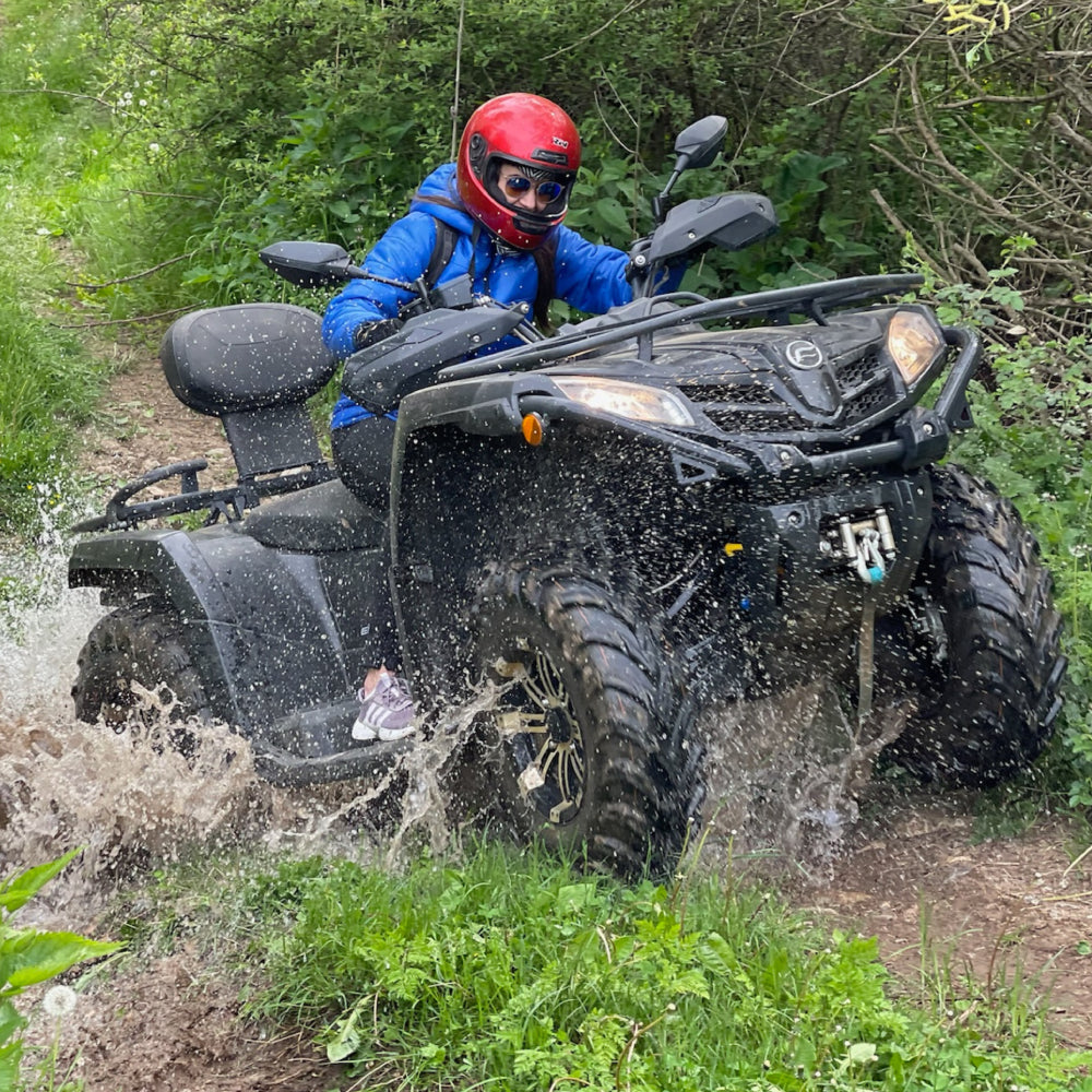 Off-road adventure with high class ATV. Veliko Tarnovo and Arbanassi