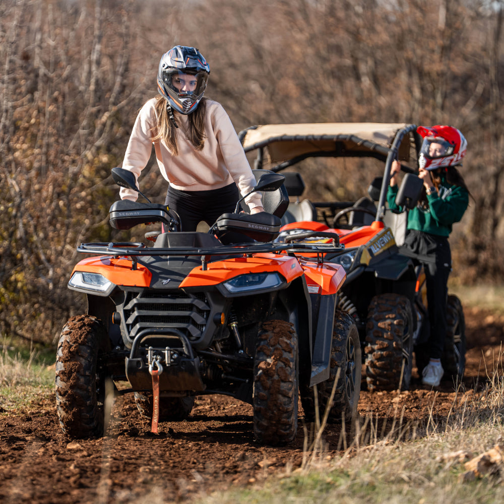 Off-road adventure with high class ATV. Veliko Tarnovo and Arbanassi