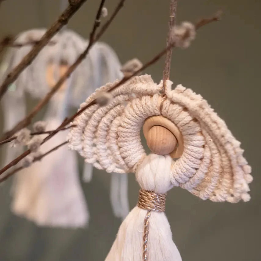 Macrame Christmas ornaments