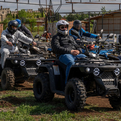 Off-road tour with mid-class ATV. Veliko tarnovo and Arbanasi