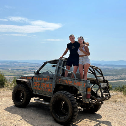 Offroad adventure with jeep. Veliko Tarnovo and Arbanassi